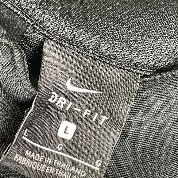 Nike Dri-FIT Academy Pullover Mens L Black Zip Quilted Padded Soccer BQ7473-010 - Picture 7 of 9